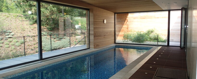 Bazény keramickým obkladem