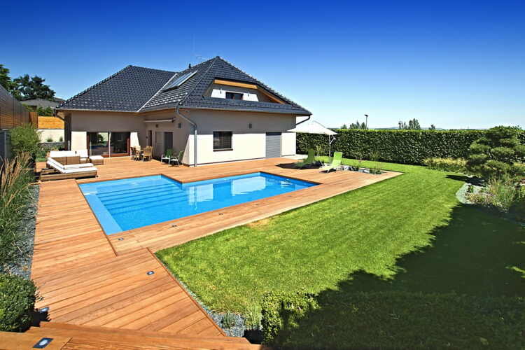 Rodinný zahradní bazén