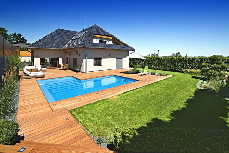 Rodinný zahradní bazén