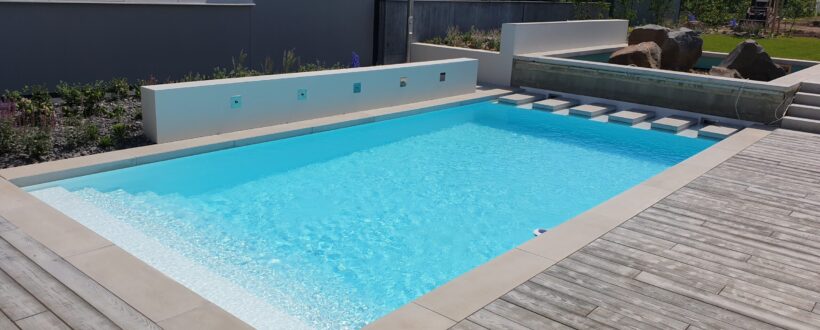 Bazény betonové s keramickým obkladem