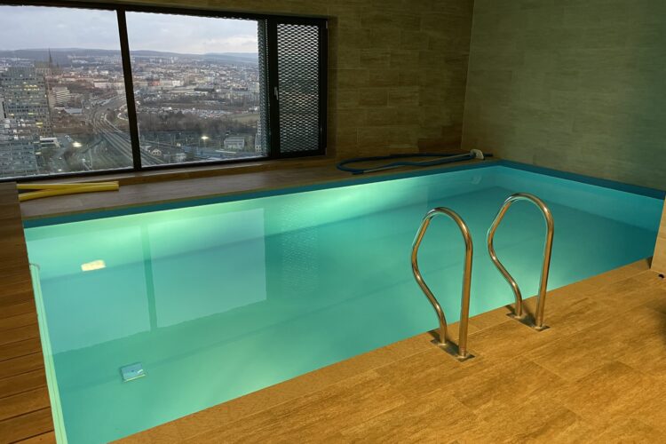 Vnitřní soukromý bazén